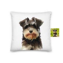 Load image into Gallery viewer, Personalised cushion with pet image
