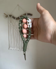 Load image into Gallery viewer, Macrame Bracelet Keychain
