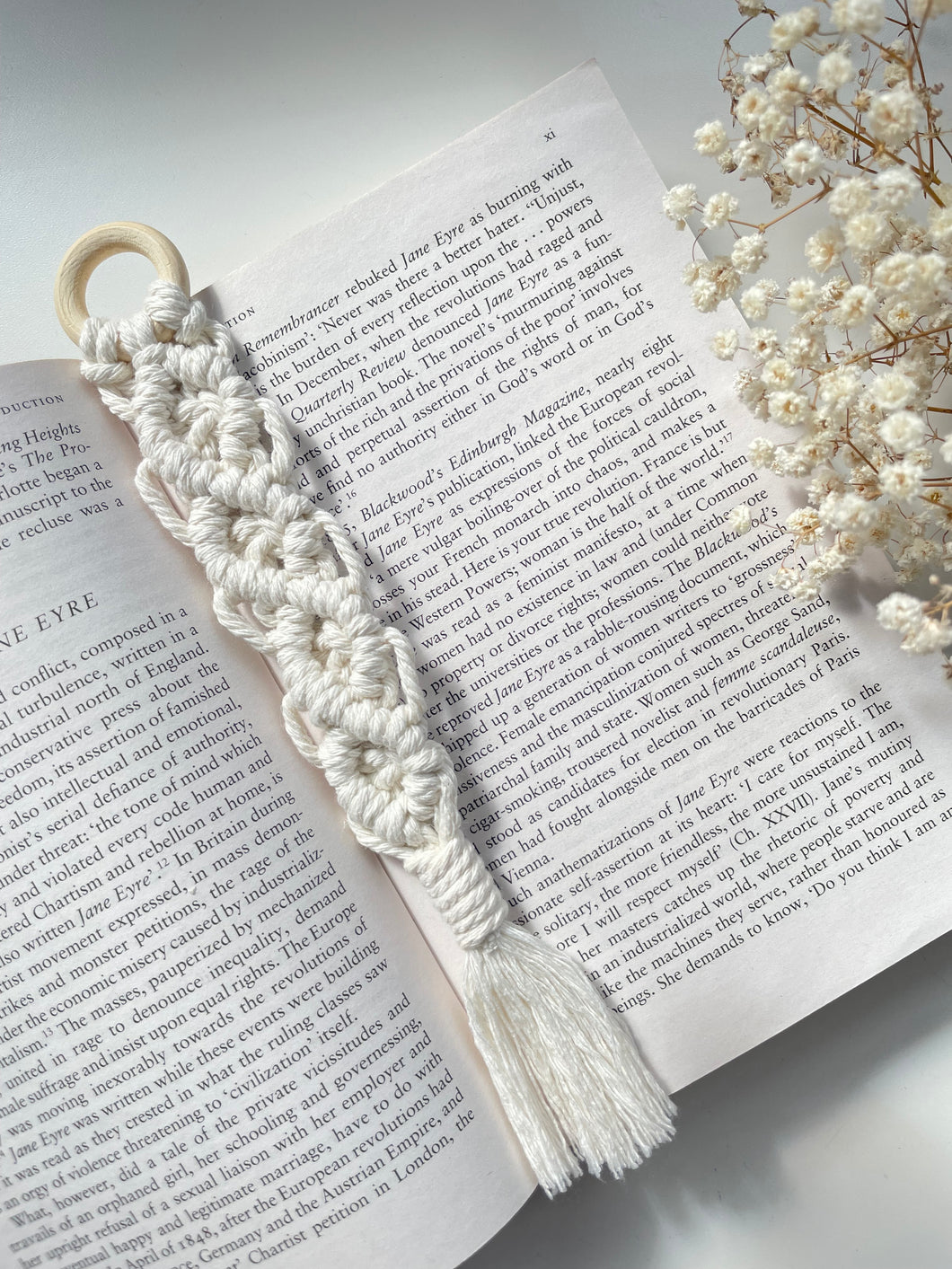 Macramé Bookmark