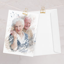 Load image into Gallery viewer, Personalised Greeting card for Grandparents
