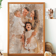 Load image into Gallery viewer, Personalised Illustrated Portrait for Couples
