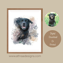 Load image into Gallery viewer, Personalised Pet portrait
