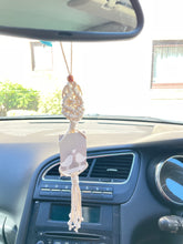 Load image into Gallery viewer, Macrame Car Charm
