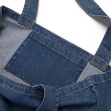 Load image into Gallery viewer, Organic denim tote bag
